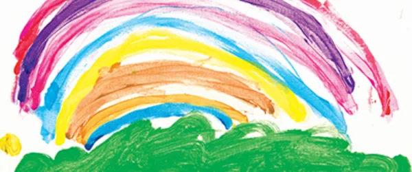 Rainbow art therapy 400x250